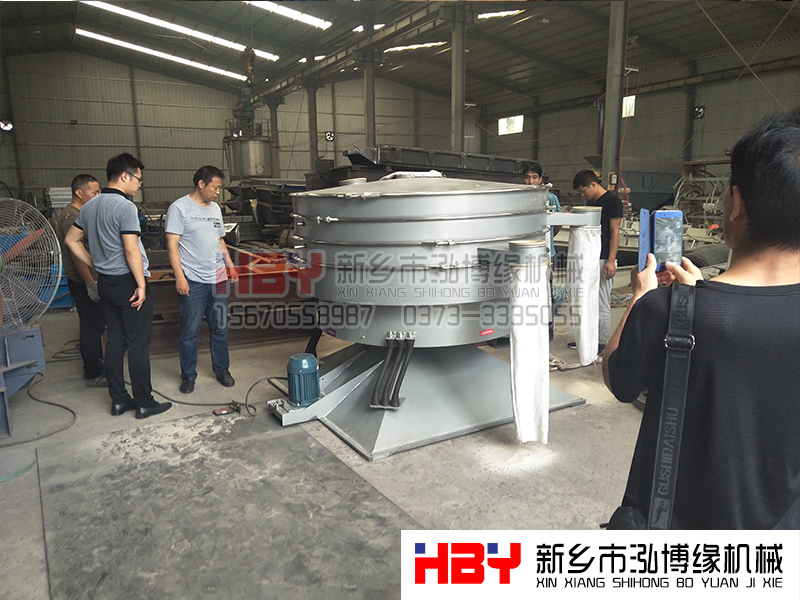 山西忻州客戶細沙篩分來我廠試機
