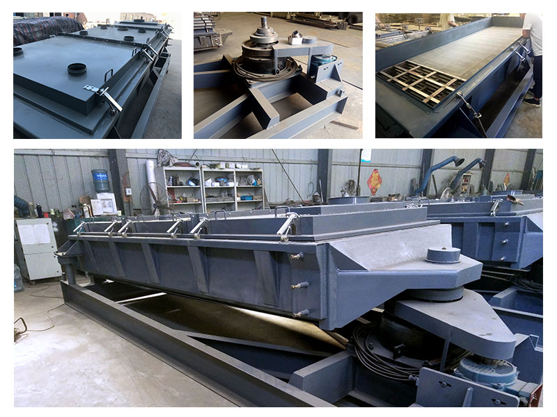 辣椒粉小型平面回轉篩的使用